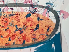 Animal Pintura Surrealista Royal College of Art Artista LGBTQ+ King Prawn Pink