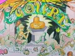 Surrealist Painting Royal College of Art LGBTQ+ Women artist Pumpkin Pink Orange