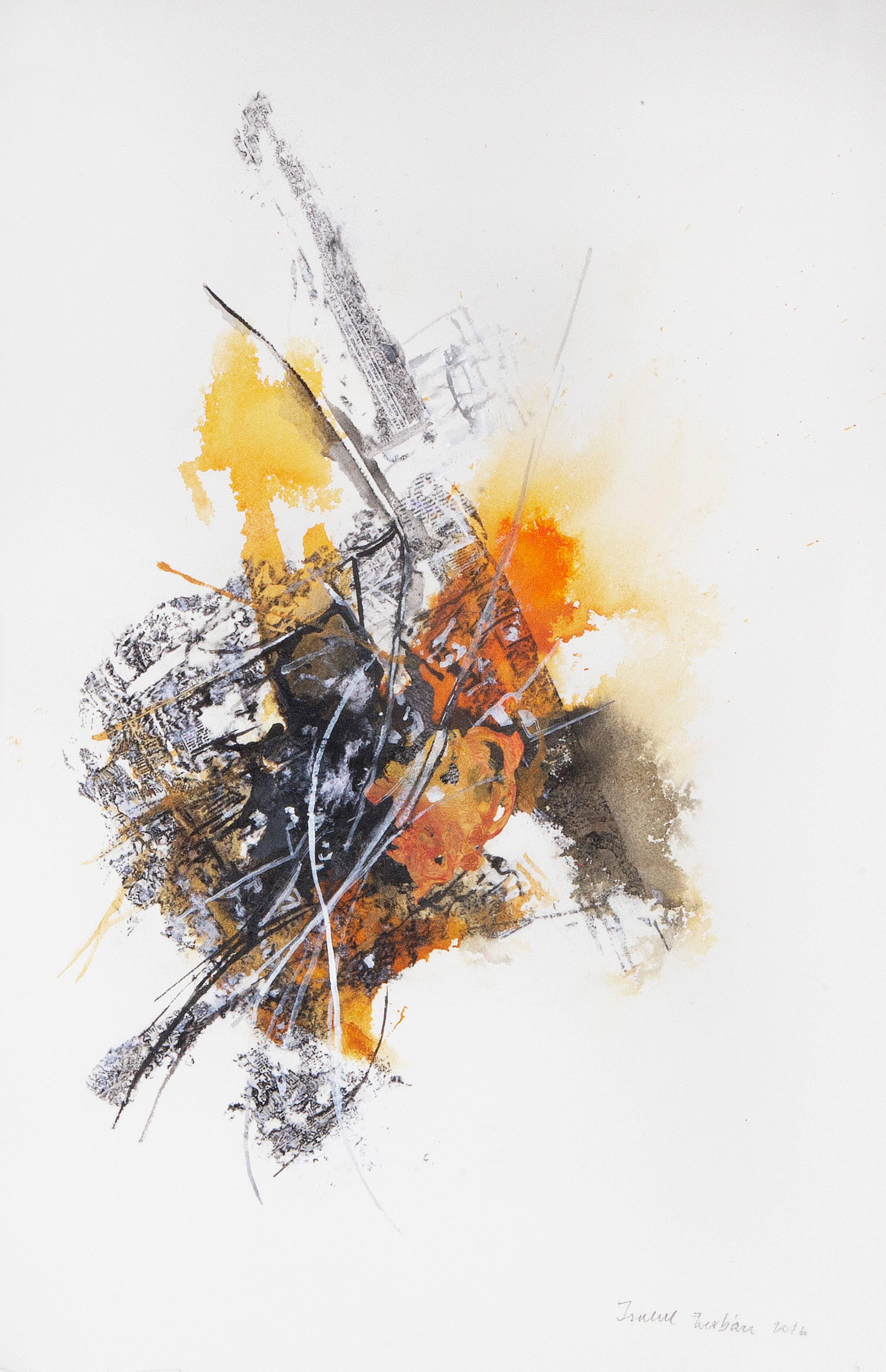 Untitled - Mixed Media Art by Isabel Turban