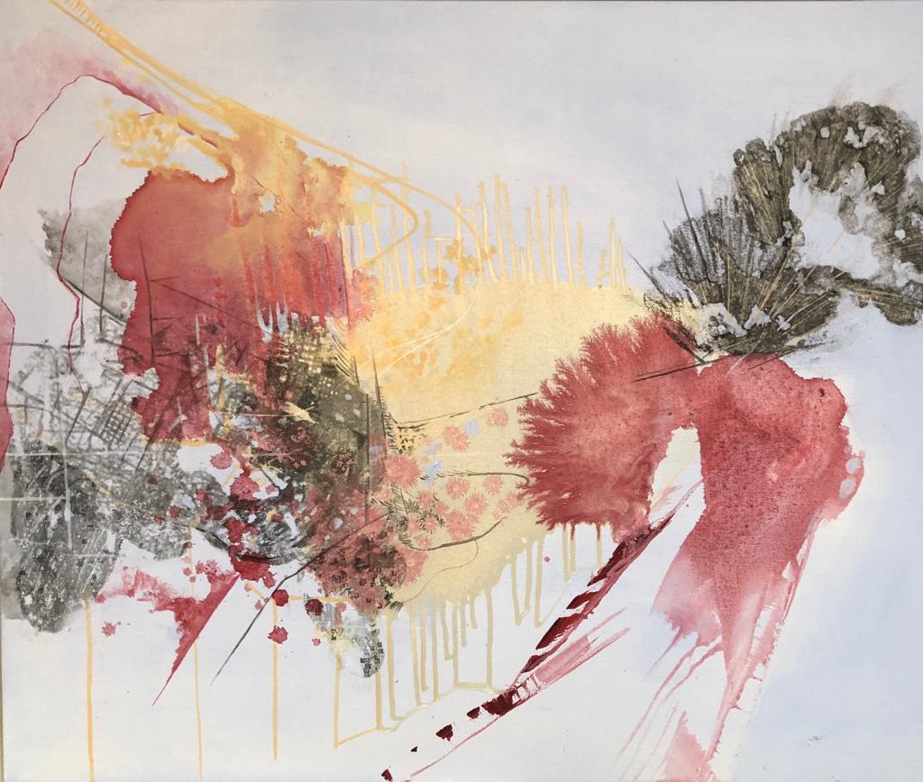 Isabel Turban Abstract Painting - Arrasados