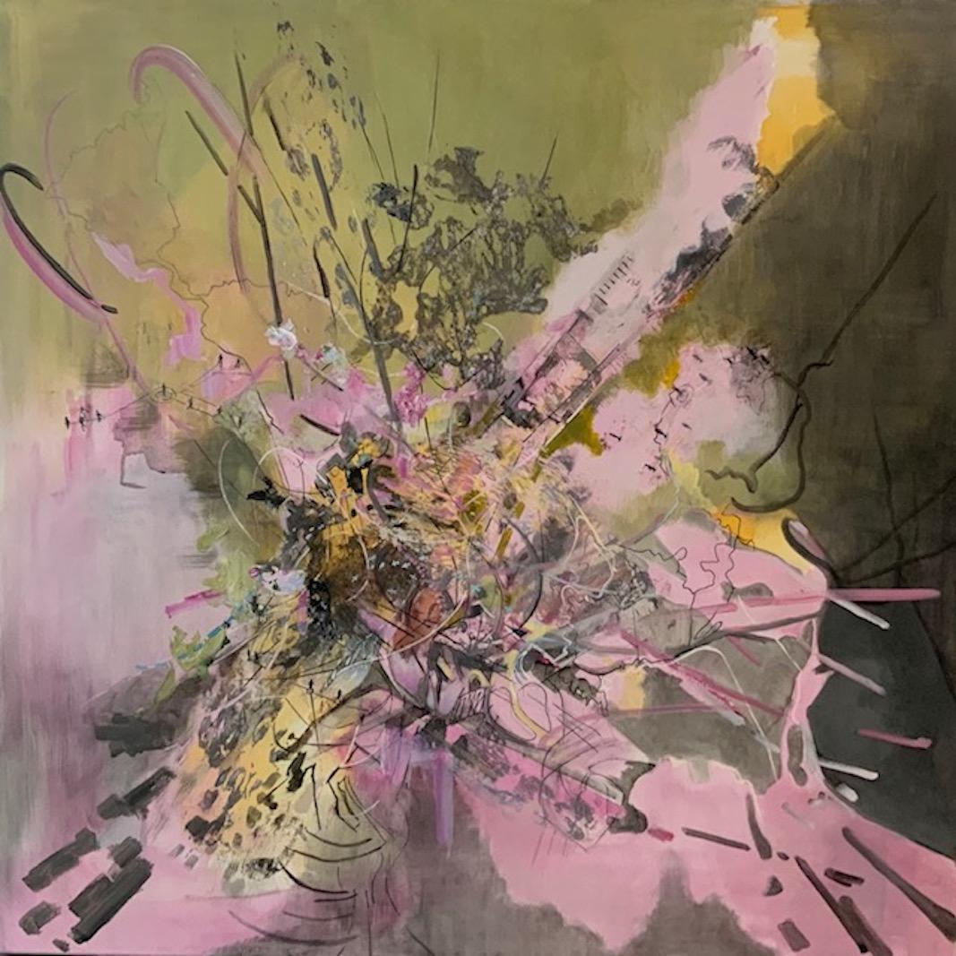 Abstract Painting Isabel Turban - Nous sommes à votre disposition