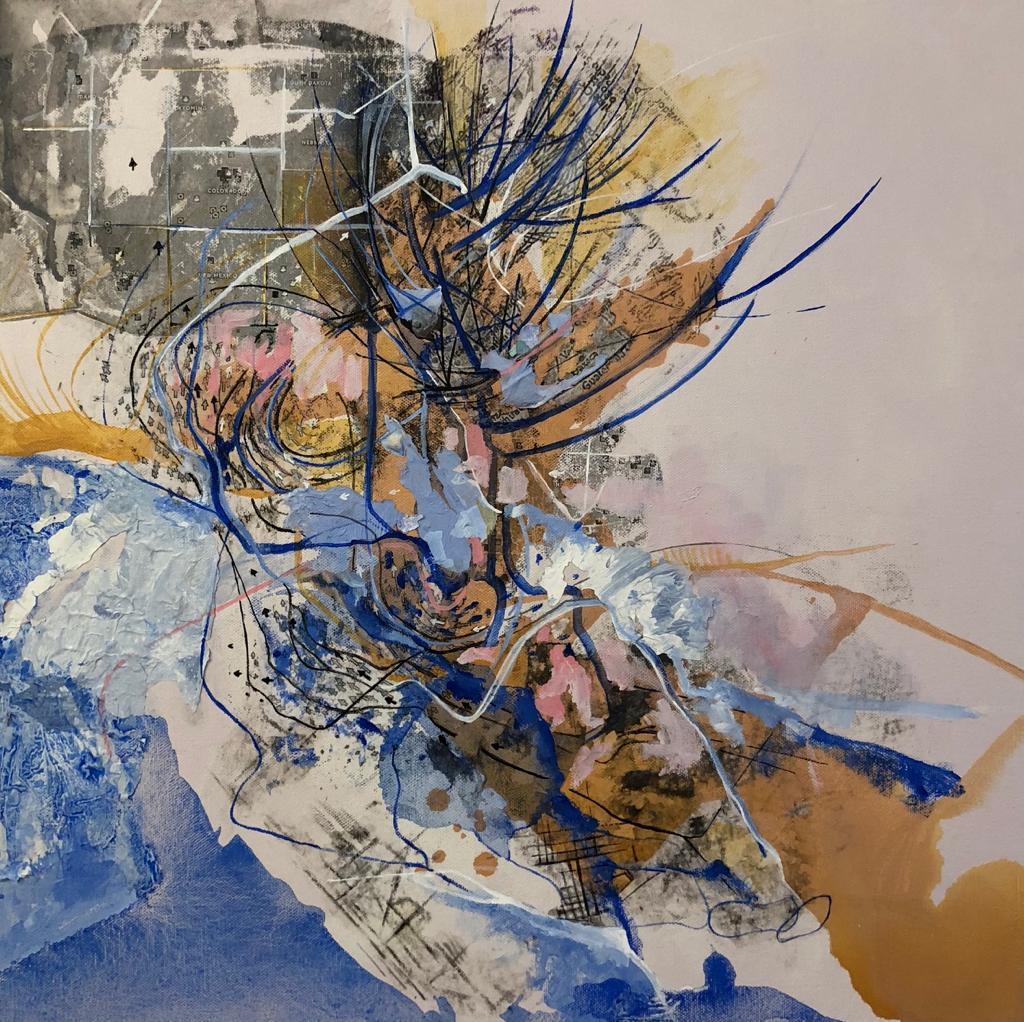 Abstract Painting di Isabel Turban - Senza titolo