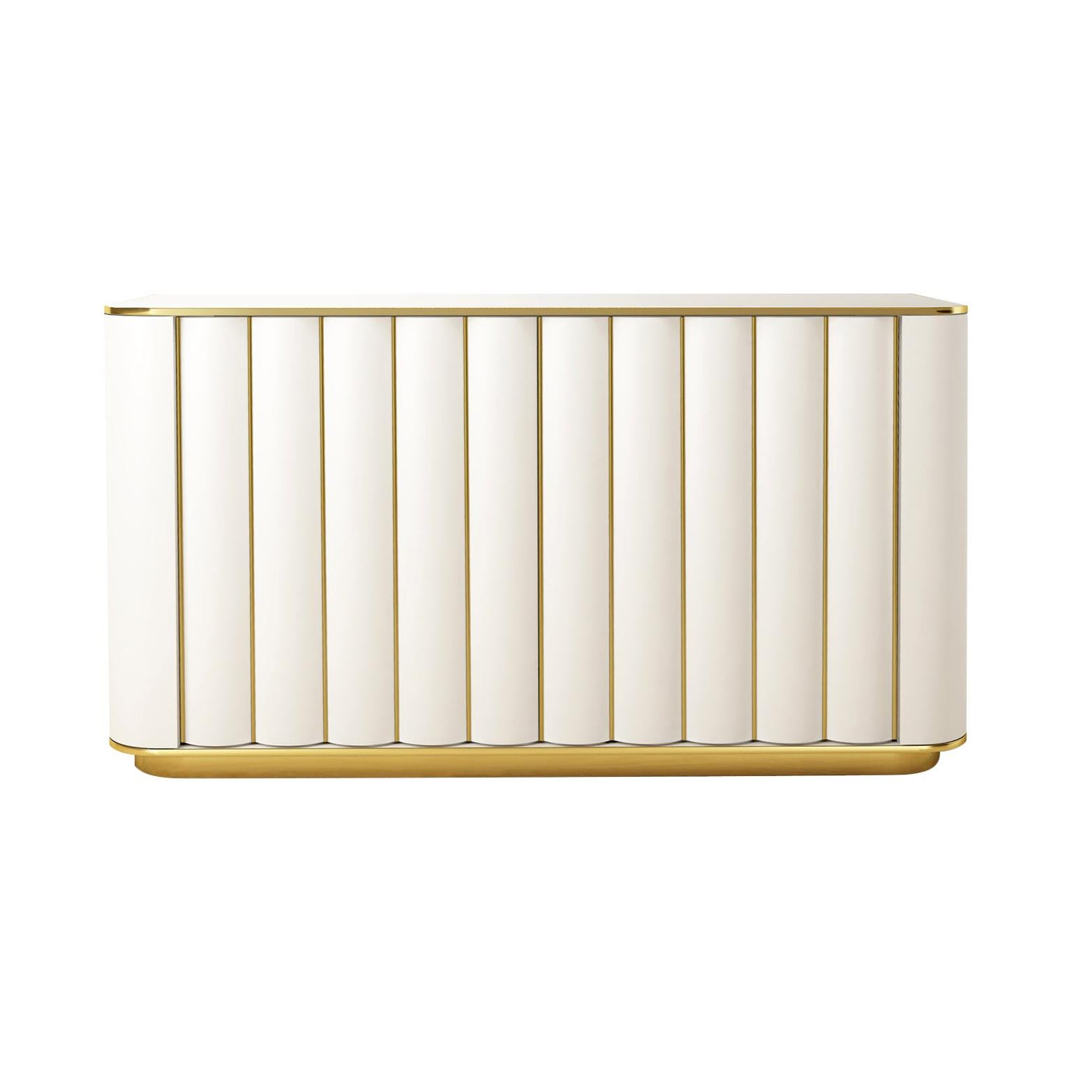 Isabella Costantini, Italy, Duilio Dresser with Polished Brass