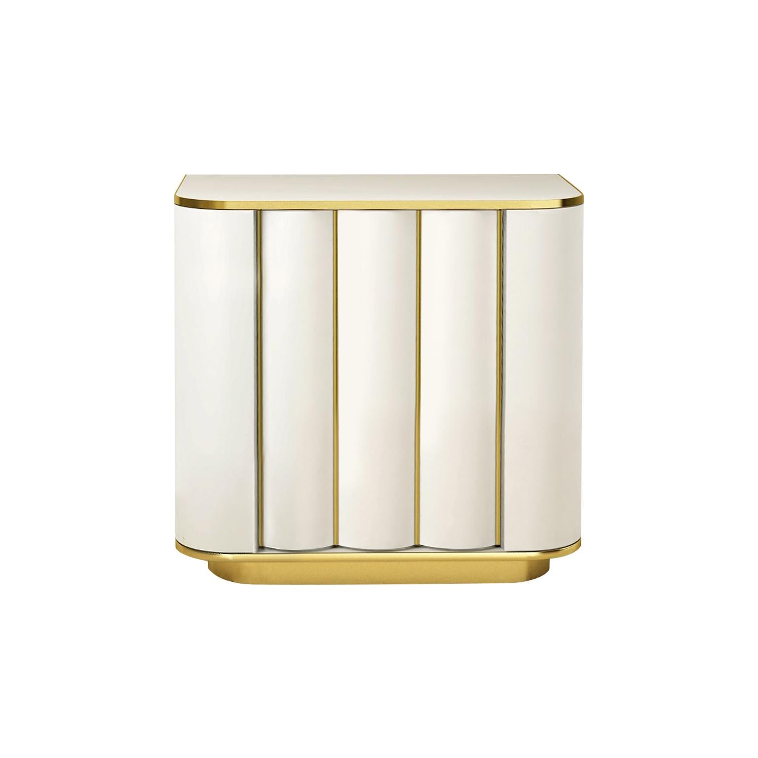 Isabella Costantini, Italy, Duilio Nightstand with Right or Left Opening
