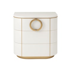 Isabella Costantini, Italy, Maddalena Nightstand with Three Drawers
