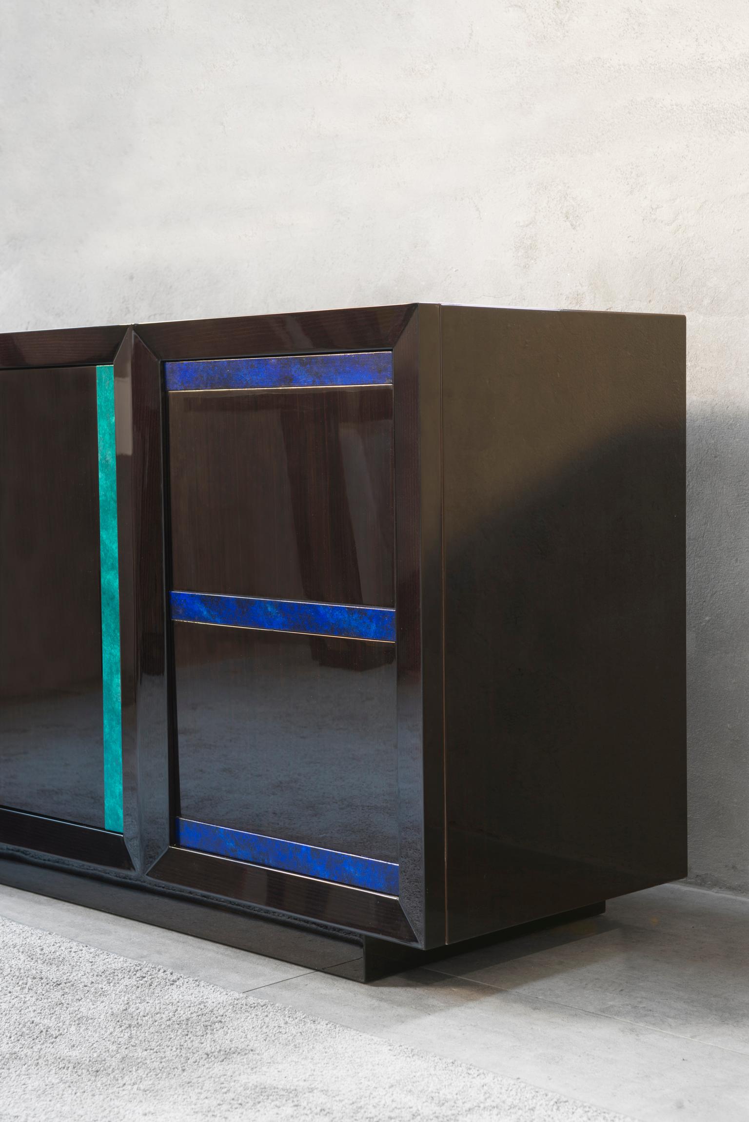 Isabella Costantini, Italy, Nine Sideboard W210 Plinth Base In New Condition For Sale In Ascoli Piceno, IT