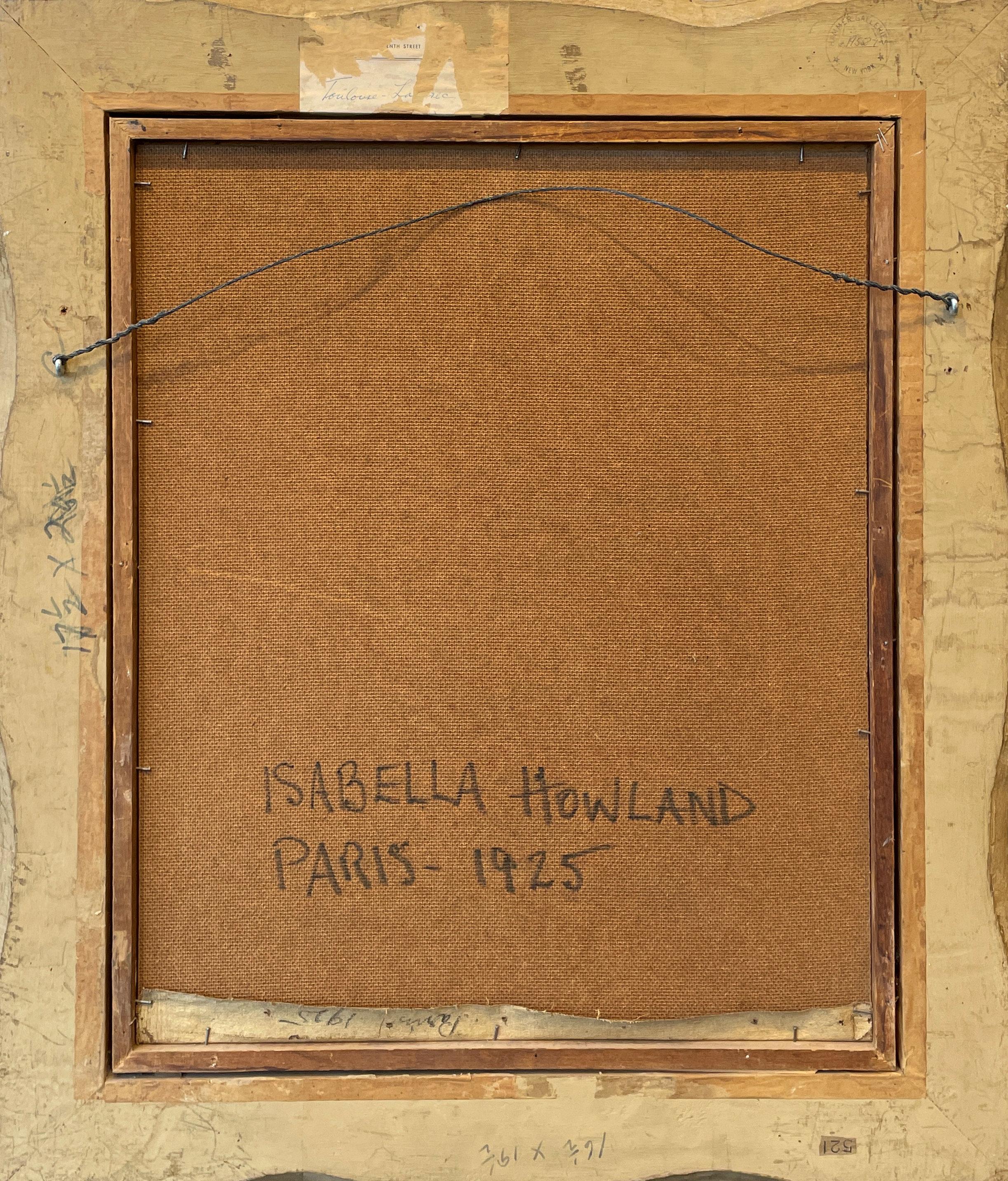 Isabella Howland: „Porträt einer Frau mit rotem Hut“, Paris im Angebot 2