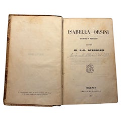 Isabella Orsini 1844 Florence Guerrazzi