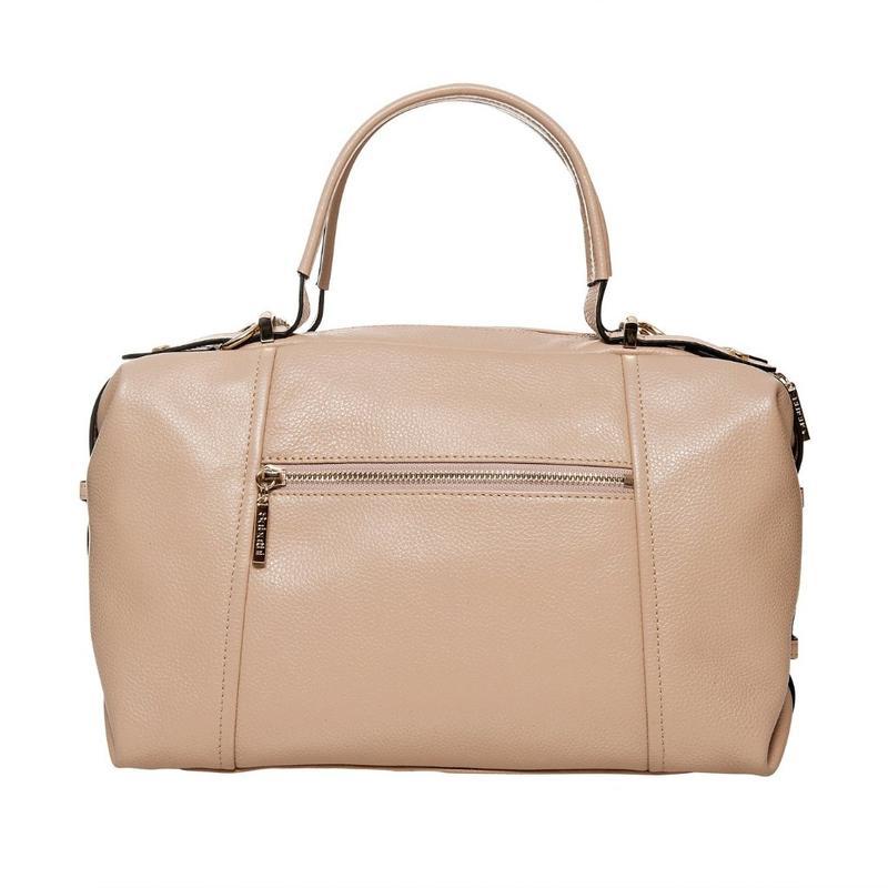 -For those looking for a day to night bag, the Isabella Satchel is the perfect size!
-A front faux zipper with tassels makes this bag unique without being over the top and the AA quality pebble leather makes this bag soft to the touch.
-Carry in