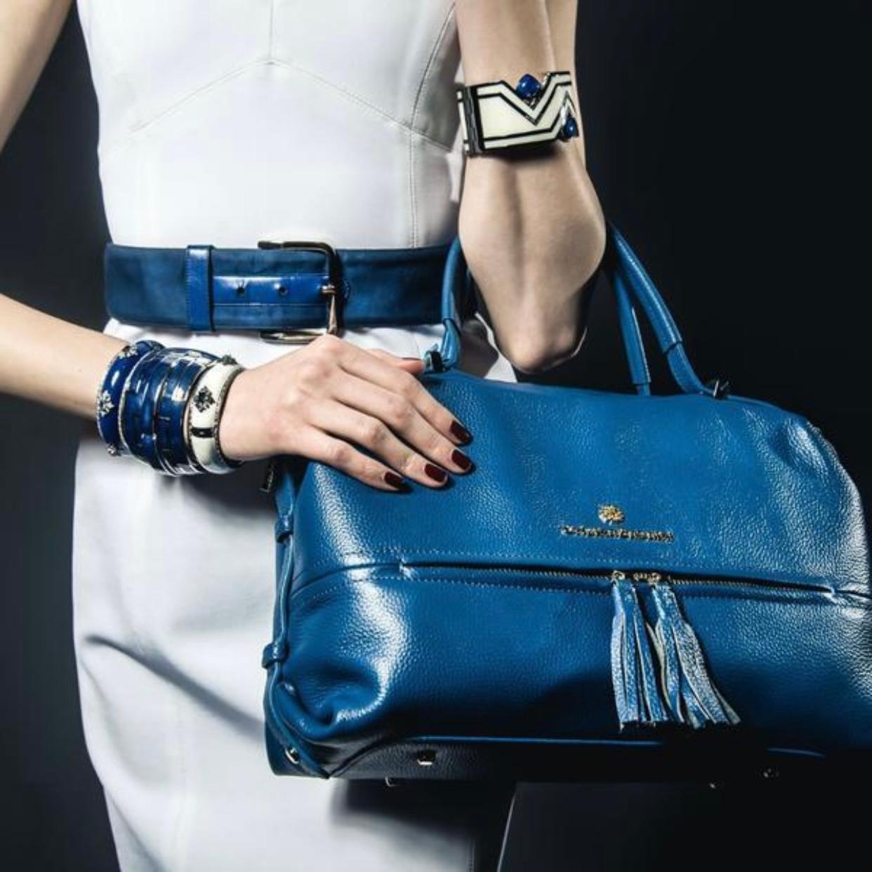 royal blue handbags