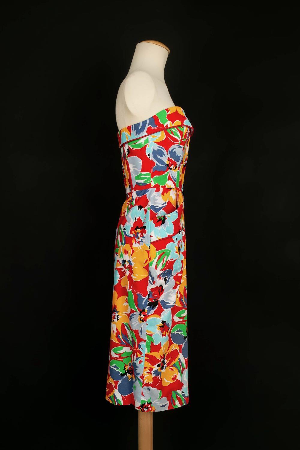 Women's Isabelle Allard strapless dress For Sale