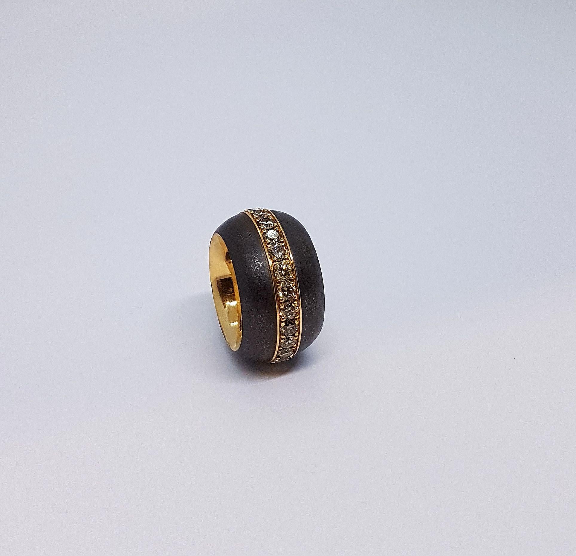 bronze gold ring