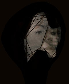 Ravaged Isabelle Floch Contemporary portrait photography black and white woman