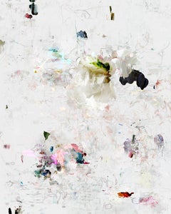 AM Contemporary 5 - Floral landscape white dominant contemporary abstract color photo