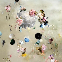 Tentation #12- Paysage floral couleur pastel douce contemporain photo abstraite