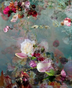 Sinking #1 - Floral still life contemporary photography