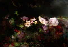 Solstice 4 - still life dark floral abstract landscape contemporary photograph