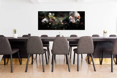 Song for dead heroes #1 Floral abstract landscape dark color photo composition