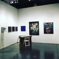 Canción para los héroes muertos #11 colorido paisaje floral abstracto foto de bodegón