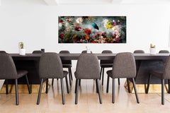 Song for dead heroes #3 large abstract floral landscape colorful photo