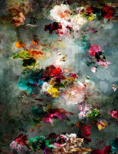 Song for Dead Heroes # 5 vertical colorful abstract floral landscape photo 