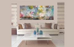 Song for dead heroes #7 - Floral still life landscape composition pastel color