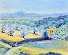 The Olive Trees, Colourful French Landscape