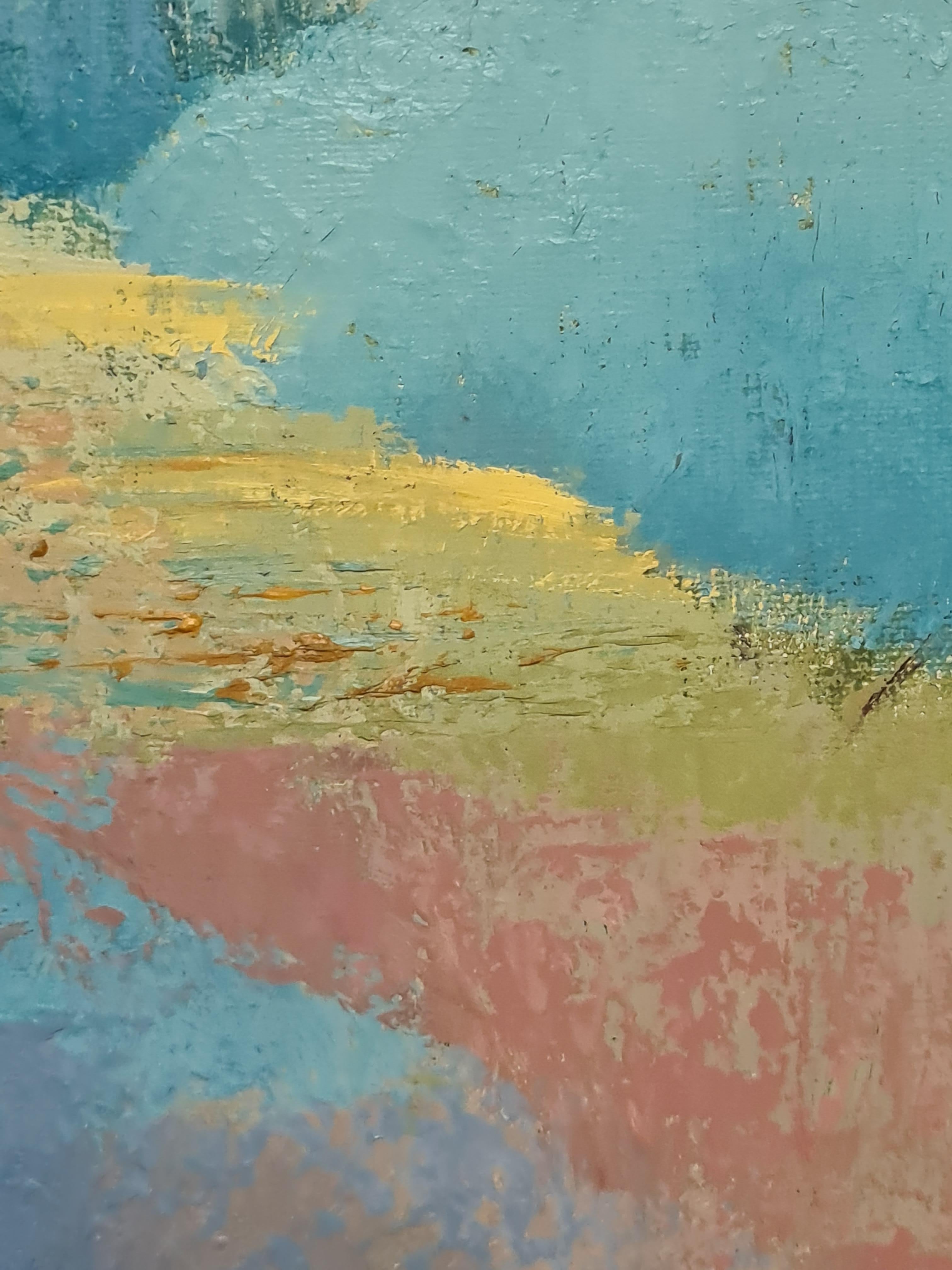 Vue sur la mer, paysage coloré du sud de la France en vente 2