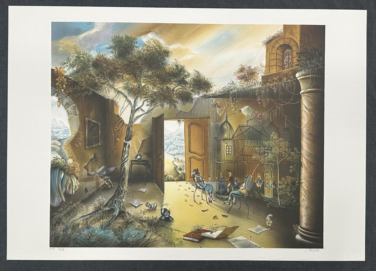 Le Cirque Magique 1998 Litografía firmada de edición limitada en venta 5
