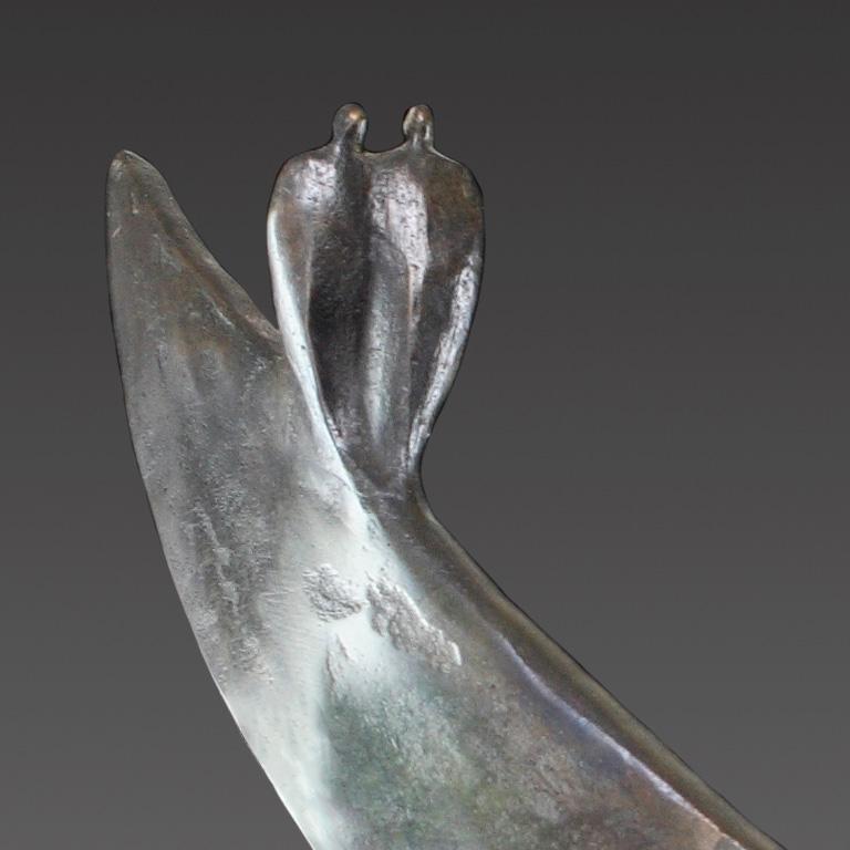 Cheminement - Escultura de Bronce, Escultura Interior, Artista Belga, Artista Mujer - Sculpture de Isabelle Thiltgès