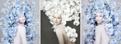 Serenity/For Me/Hydra (Triptych)_Isabelle van Zeijl_Portraits/Floral/Figurative