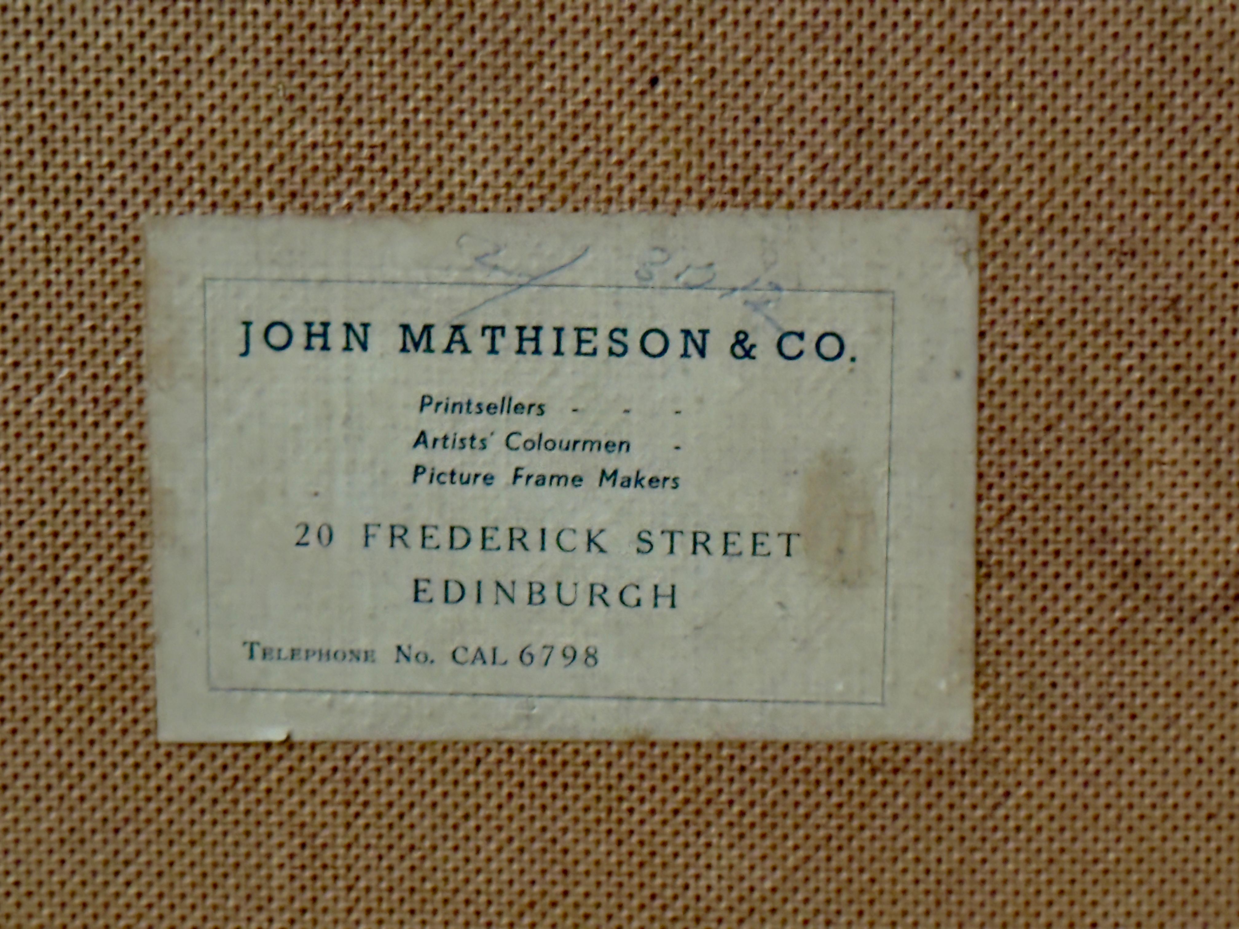 Toy Spaniel pets with Blue Bows, 19th century oil on canvas im Angebot 3