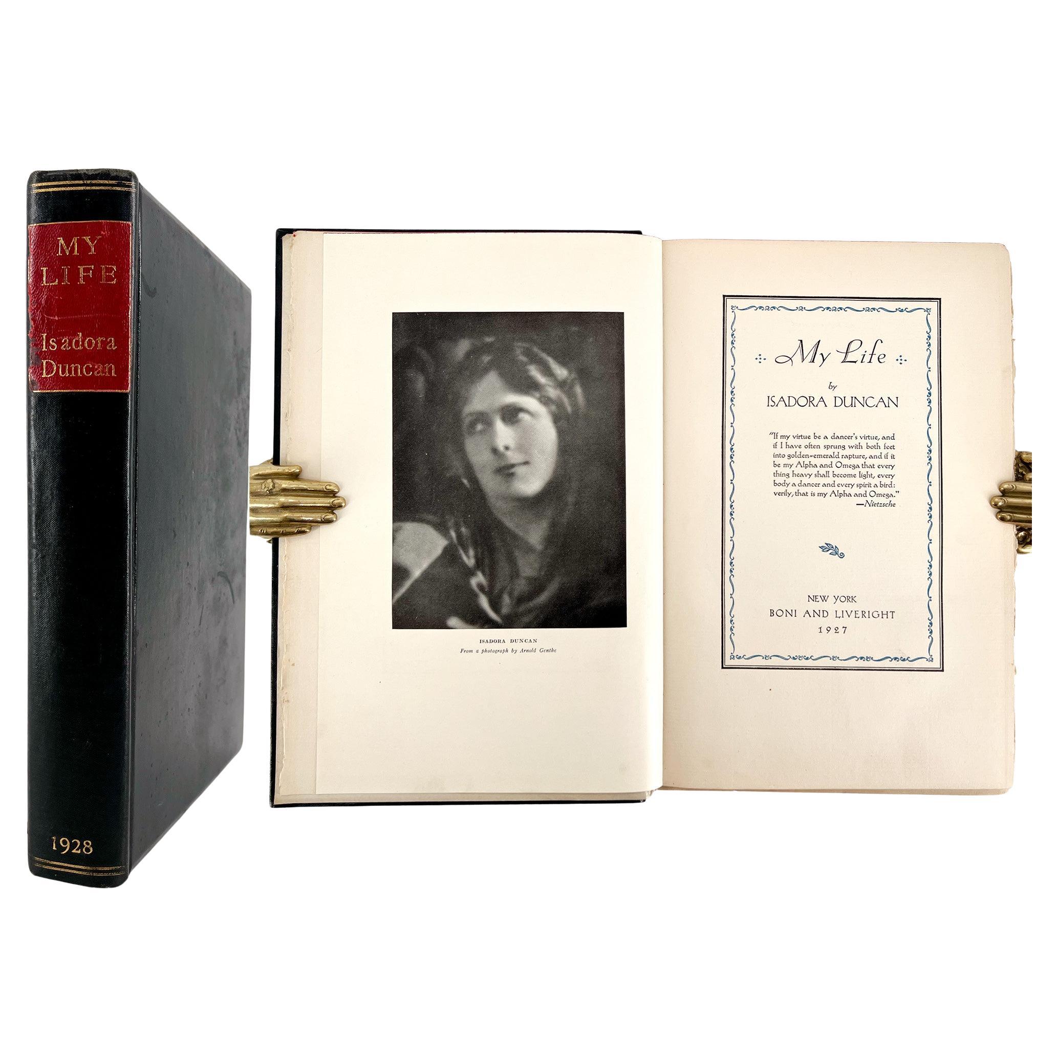 Isadora DUNCAN: My Life – FIRST EDITION 
Special Edition "for Friends" 1927 For Sale