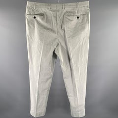 ISAIA Size 36 Grey Straight Casual Pants