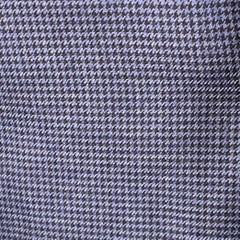 ISAIA Size 40 Navy Black Houndstooth Wool Silk Vicuna Sport Coat