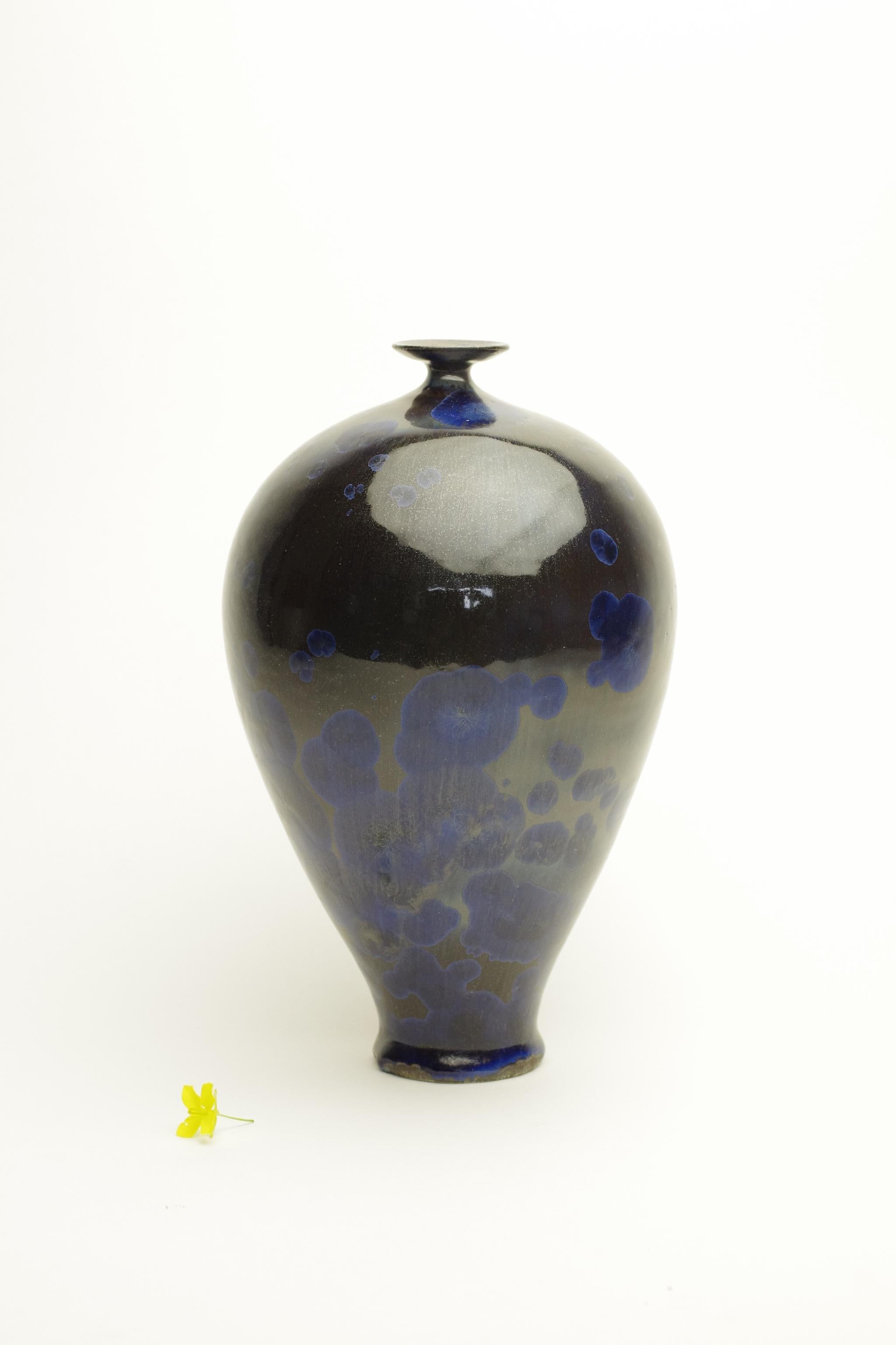 Swedish Isak Isaksson, Blue Vase For Sale