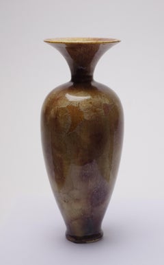 Isak Isaksson - Brown / Yellow vase