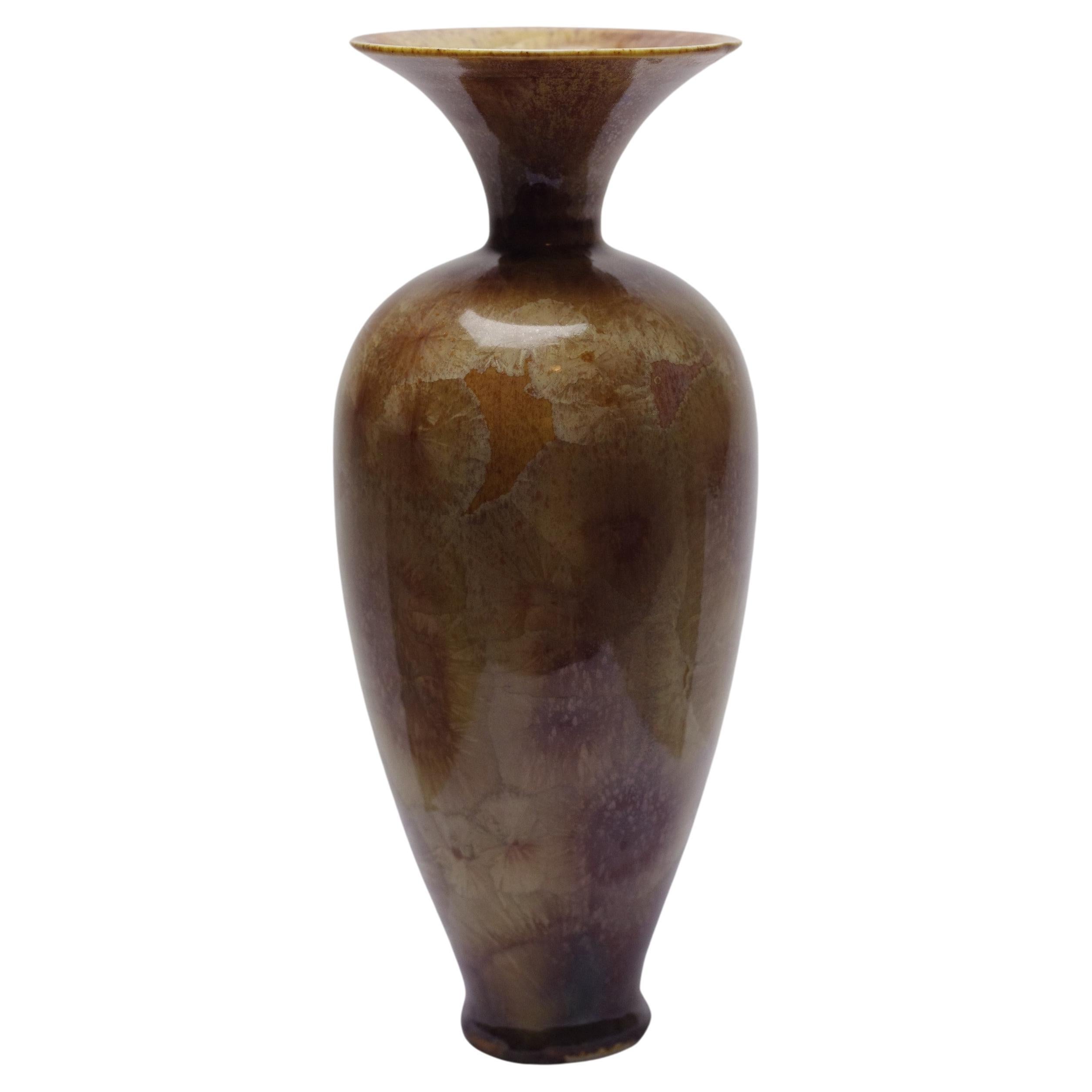 Isak Isaksson - Brown / Yellow vase