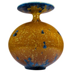 Isak Isaksson Ceramic Vase Crystalline Glaze Contemporary Artist