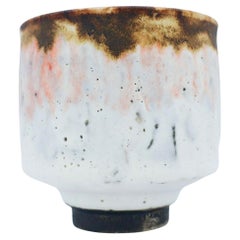 Isak Isaksson, Chawan Tea Bowl Shino Glaze, Contemporary Swedish Ceramicist
