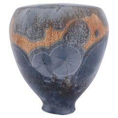 Isak Isaksson, Stoneware Drip Vase, Contemporary Swedish Ceramicist