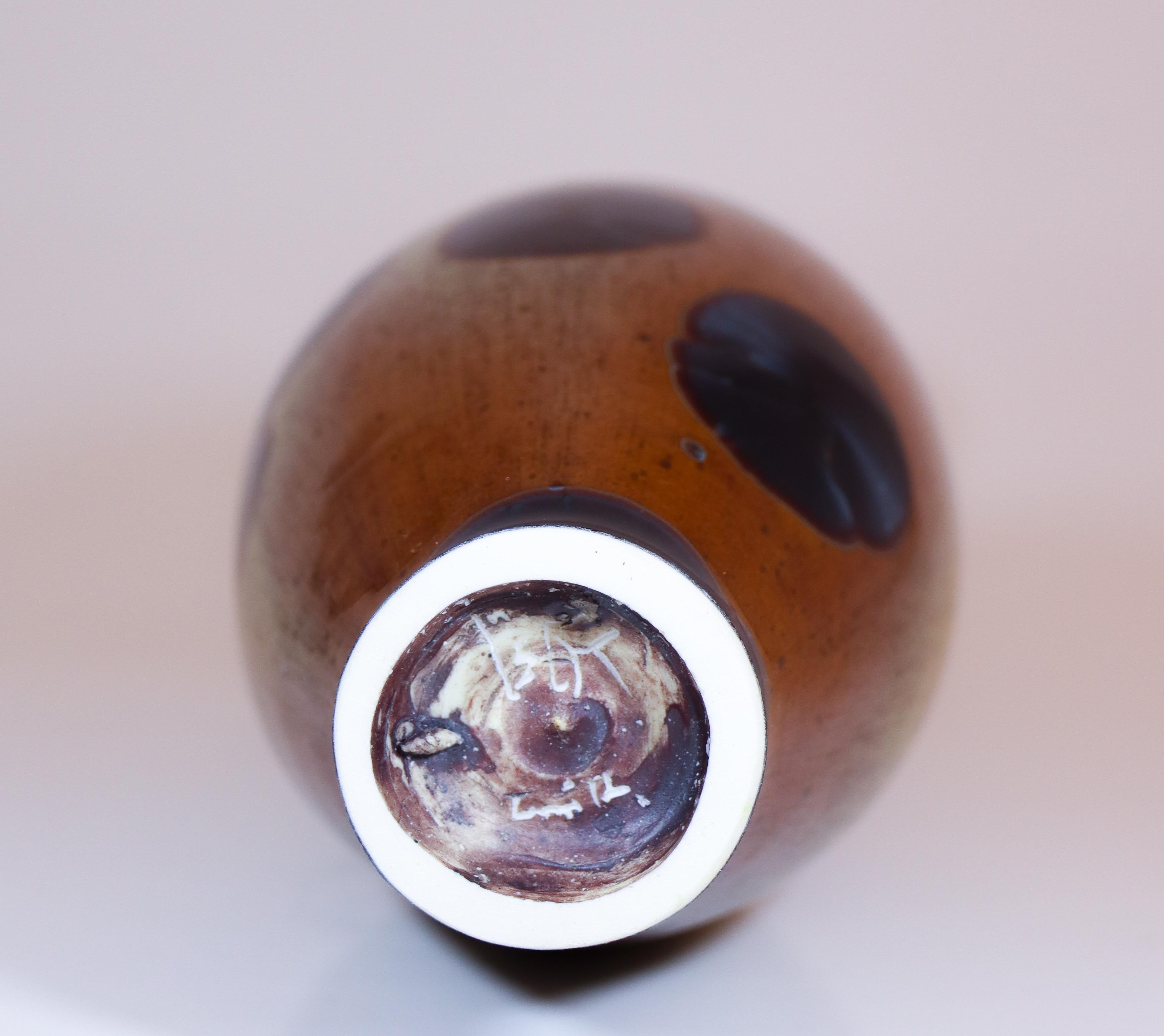 Isak Isaksson Stunning Ceramic Vase - Crystalline Glaze Contemporary Artist 7