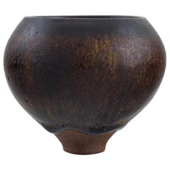 Isak Isaksson, Swedish Ceramist, Unique Vase in Glazed Ceramics
