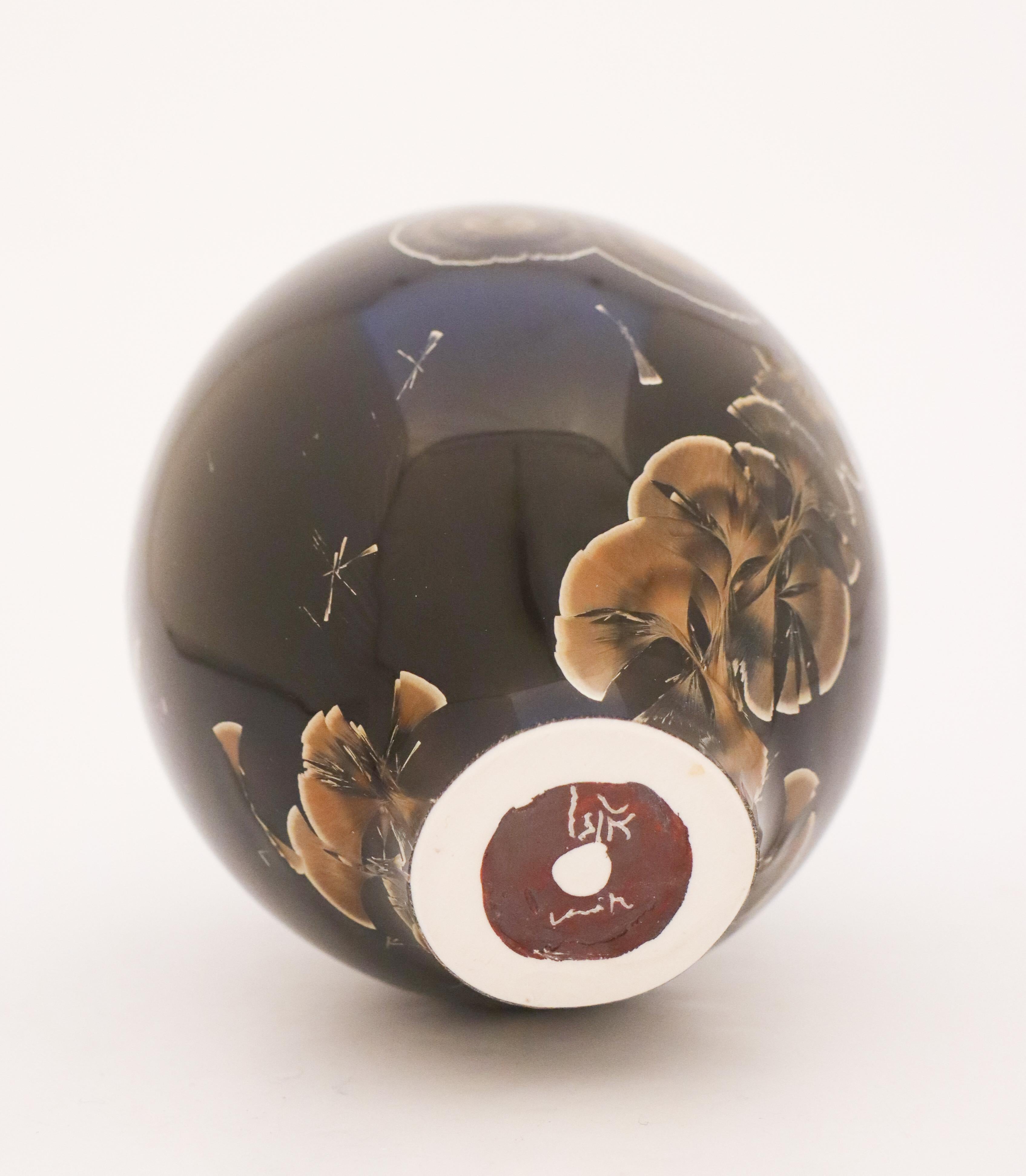 Isak Isaksson, Vase with Crystalline Glaze, Contemporary Swedish Ceramicist 5