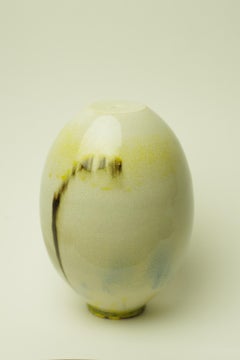 Isak Isaksson - Jarrón Blanco / Amarillo