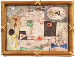 Geometric Abstract    (Biomorphism, Juan Miro, Modernism, Asian-American)