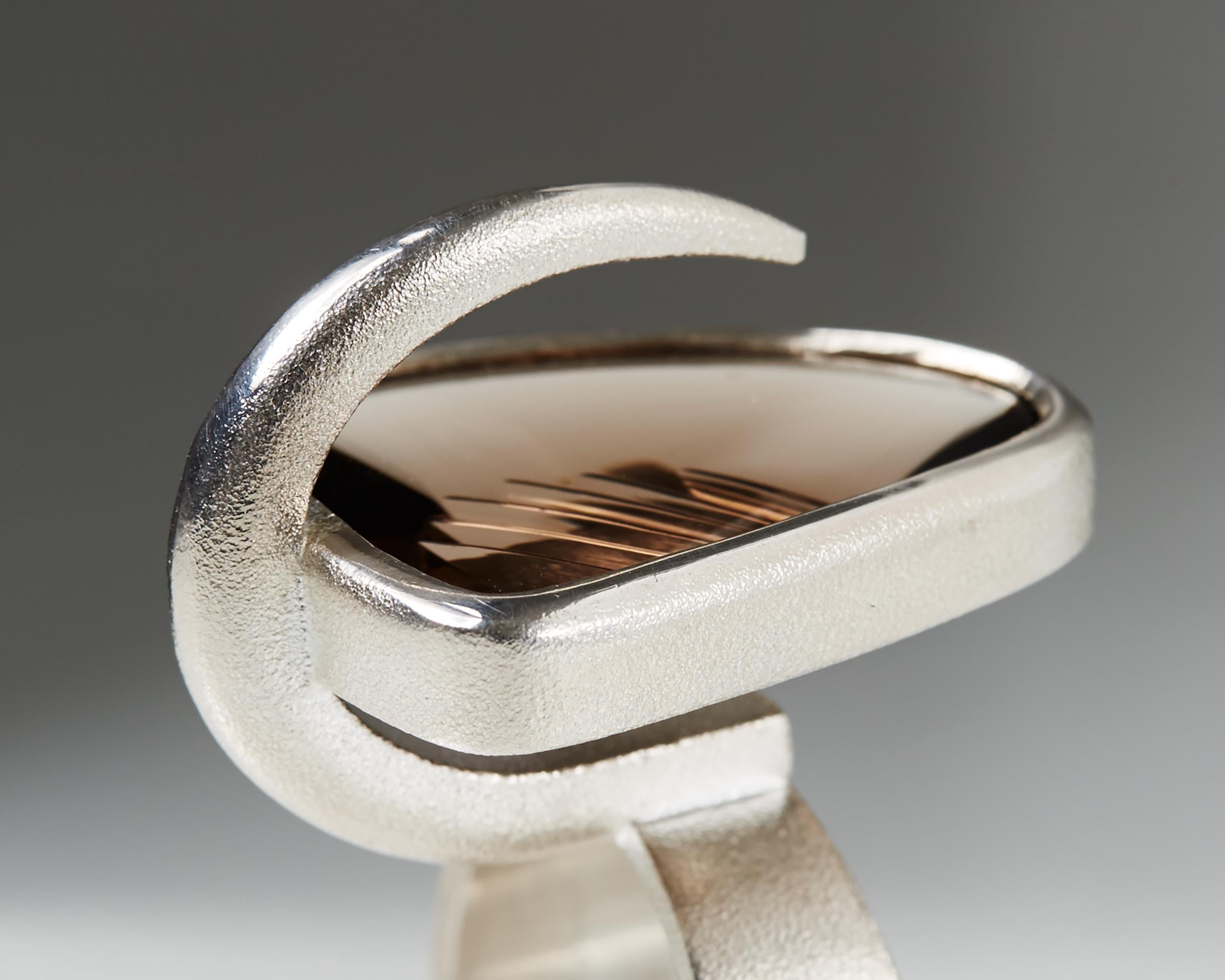 “Isamo” Ring Designed by Björn Weckström for Lapponia, Finland, 2008 In Good Condition In Stockholm, SE