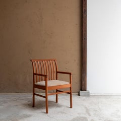 Isamu Kenmochi Armchair for Akita Mokko, Japan, 1970s