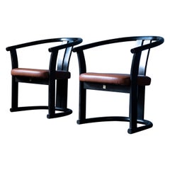 Fauteuils en bois courbé Isamu Kenmochi pour Akita Mokko, Japon