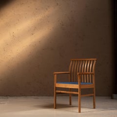 Chaise de salle  manger Isamu Kenmochi pour Akita Mokko, conue en 1964